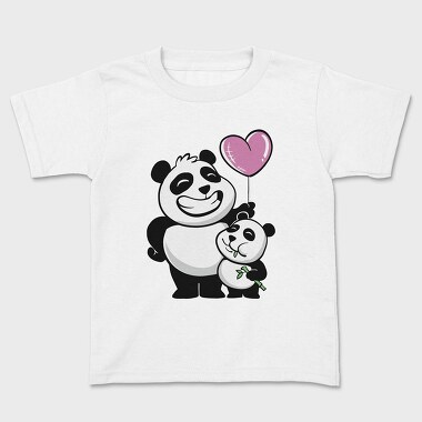 Panda Bears Balloon, Детска Тениска