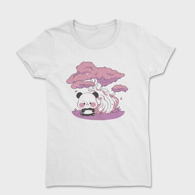 Panda Sakura Kawaii, Women's T-Shirt