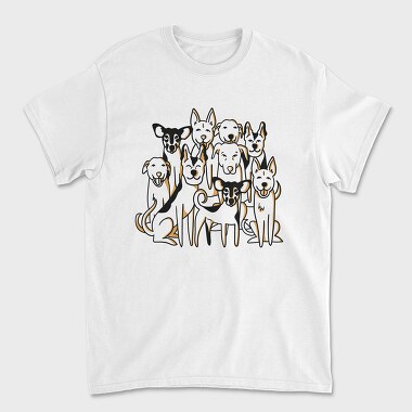 Pariah Dogs, Unisex Men's T-Shirt
