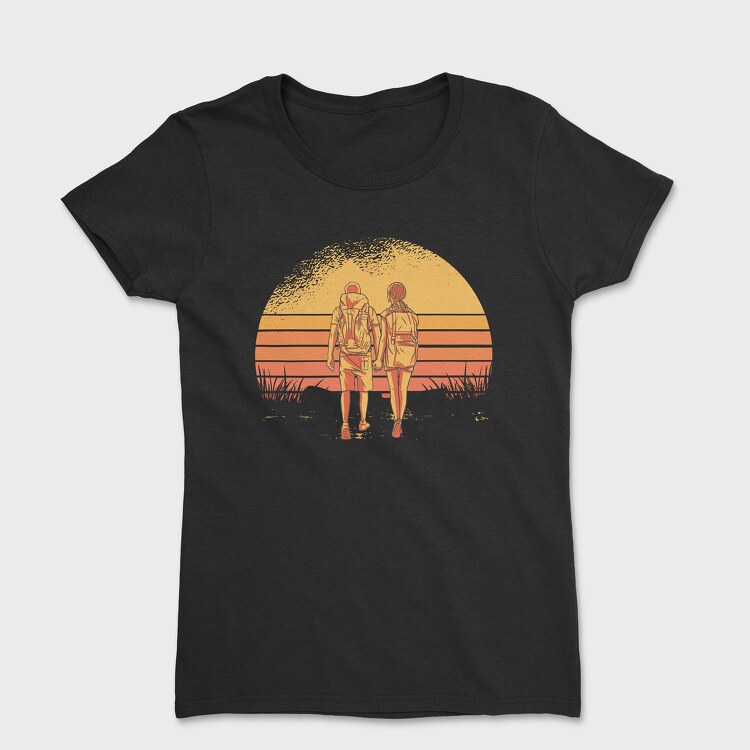 Partner Retro Sunset, Дамска Тениска