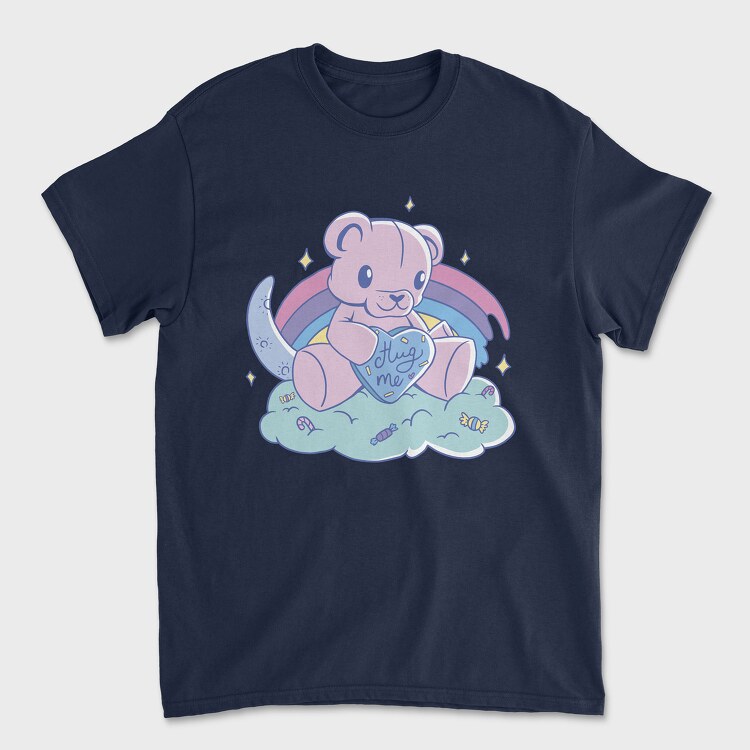 Pastel Bear, Унисекс Мъжка Тениска