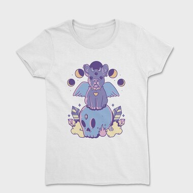 Pastel Goth Dog, Women's T-Shirt