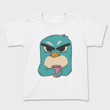 Penguin Coffee, Kids' T-Shirt