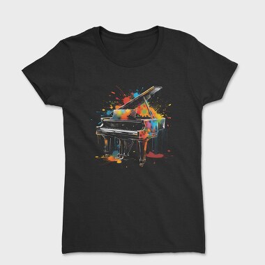 Piano, Women's T-Shirt