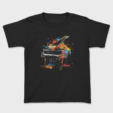 Piano, Kids' T-Shirt