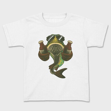 Kids' T-Shirt, Pike Beer Sunglasses