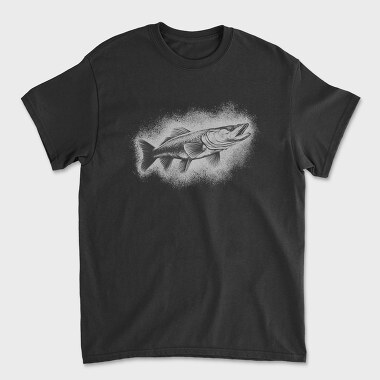 Pike Fish, Unisex Men's T-Shirt
