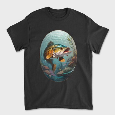Pikewater Fish, Unisex Men's T-Shirt