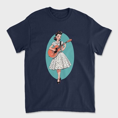 Pin Up Girl, Unisex Men's T-Shirt