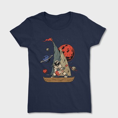 Pirate Astronaut, Women's T-Shirt