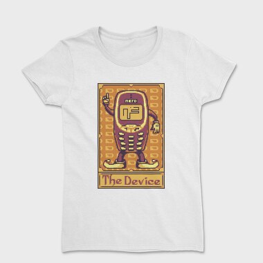 Pixelart Tarot Card the Device, Women's T-Shirt