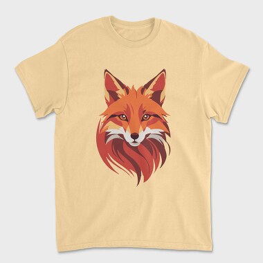 Poly Fox, Unisex Men's T-Shirt
