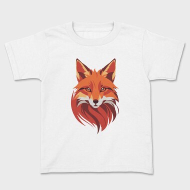 Poly Fox, Kids' T-Shirt