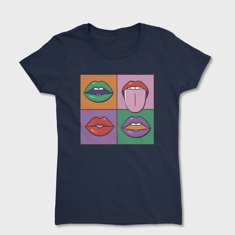 Pop Lips, Women's T-Shirt