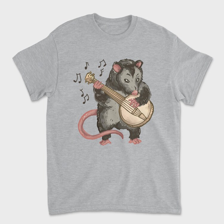 Possum Banjo, Unisex Men's T-Shirt