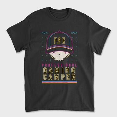 Professional Gaming Camper, Unisex Men's T-Shirt