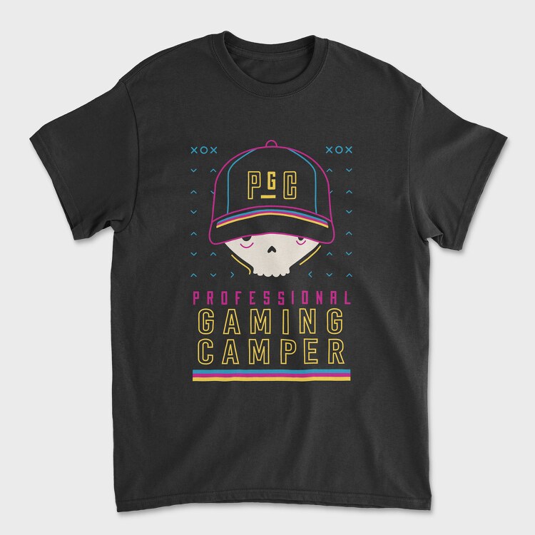 Professional Gaming Camper, Unisex Men's T-Shirt