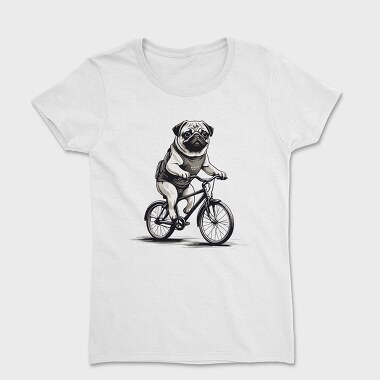 Pug Bike, Women's T-Shirt