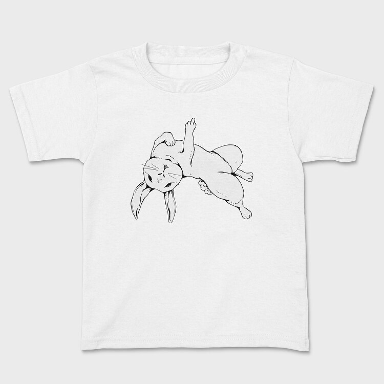 Rabbit Middle Finger, Детска Тениска