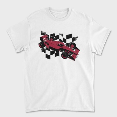 Унисекс Мъжка Тениска, Racing Car