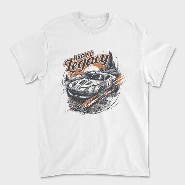 Racing Legacy Retro Car, Unisex Men's T-Shirt