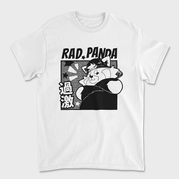 Rad Panda, Unisex Men's T-Shirt