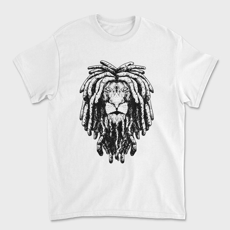 Rasta Lion, Unisex Men's T-Shirt