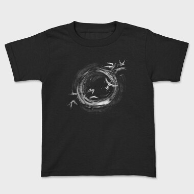 Ink Birds Flying, Kids' T-Shirt