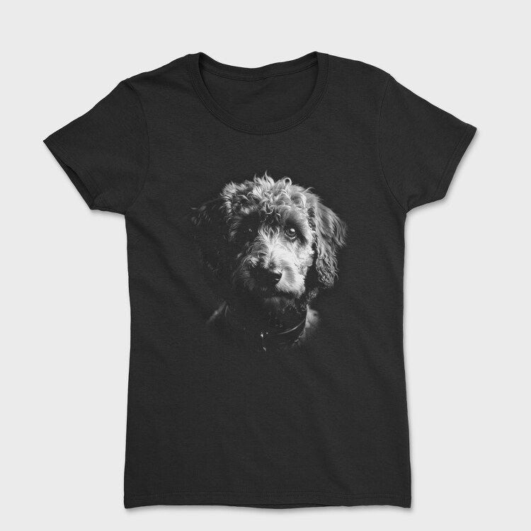Labradoodle Monochrome, Women's T-Shirt