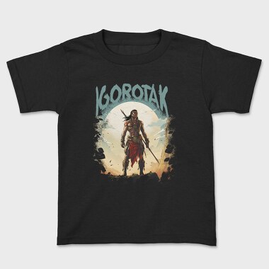 Kids' T-Shirt, Native Warrior