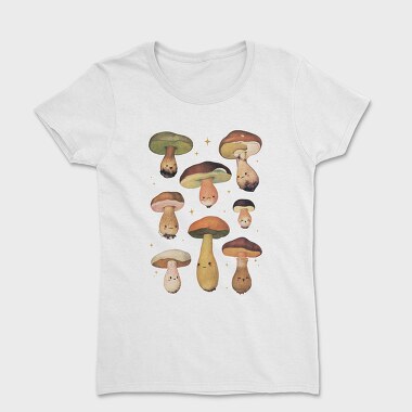 Poster Mushrooms, Women's T-Shirt