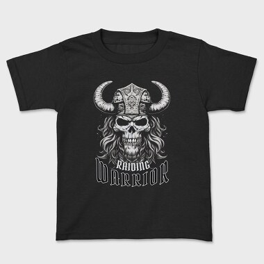 Skull Viking Warrior, Kids' T-Shirt