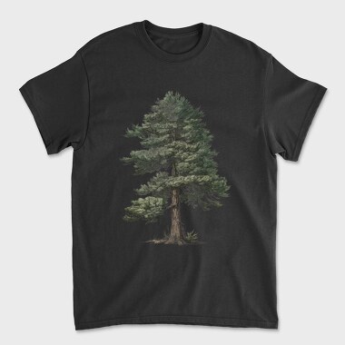 Tree Detailed, Unisex Men's T-Shirt