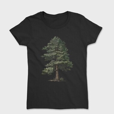 Tree Detailed, Women's T-Shirt
