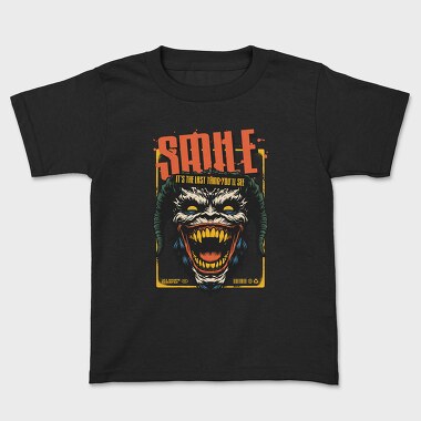 Trend Monster Face, Kids' T-Shirt