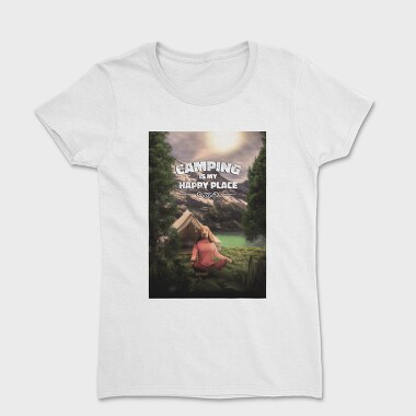 Yoga Camping, Women's T-Shirt