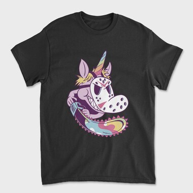 Unicorn Halloween, Unisex Men's T-Shirt
