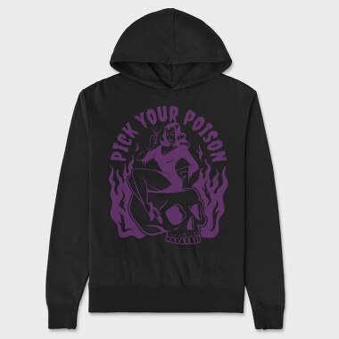 Pick Your Poison, Unisex Men's Hoodie