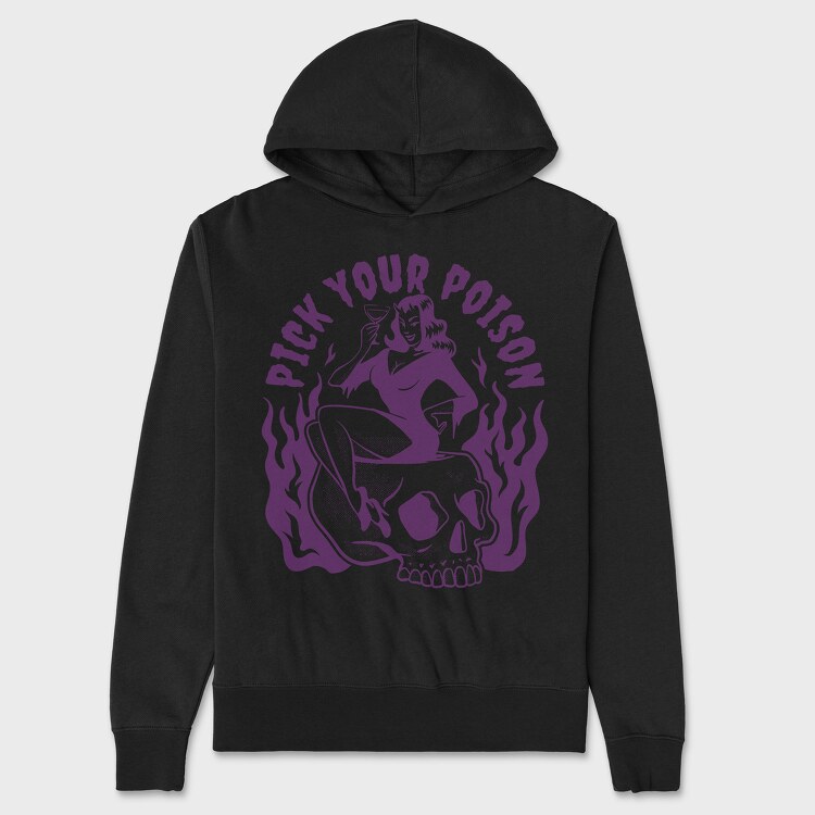 Pick Your Poison, Unisex Men's Hoodie