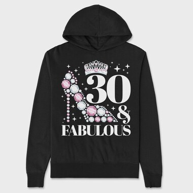 Fabulous Birthday Quote, Unisex Men's Hoodie