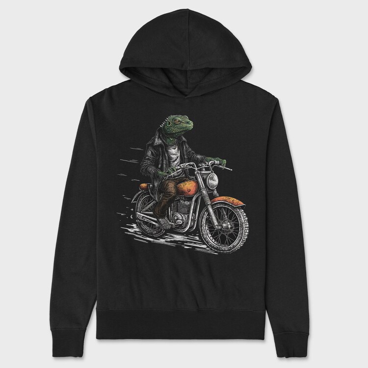 Motorbike Lizard, Унисекс Мъжко Суичър