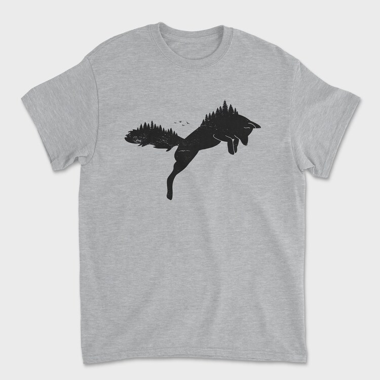 Mushroom Vinil Engraving, Unisex Men's T-Shirt