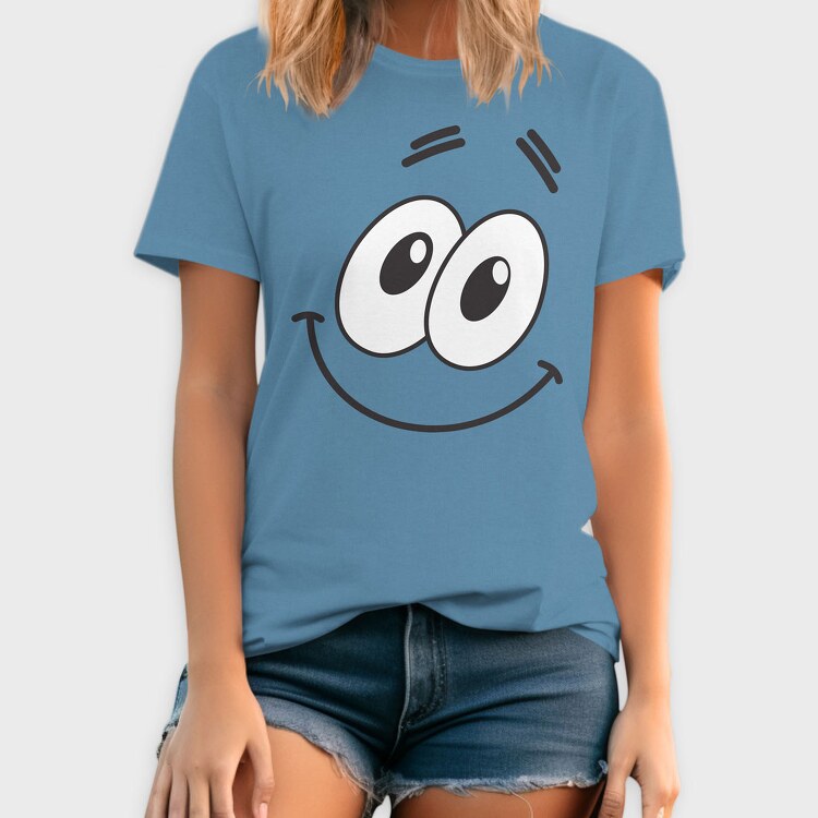 Sitting Cat on Chair, Unisex Men's T-Shirt