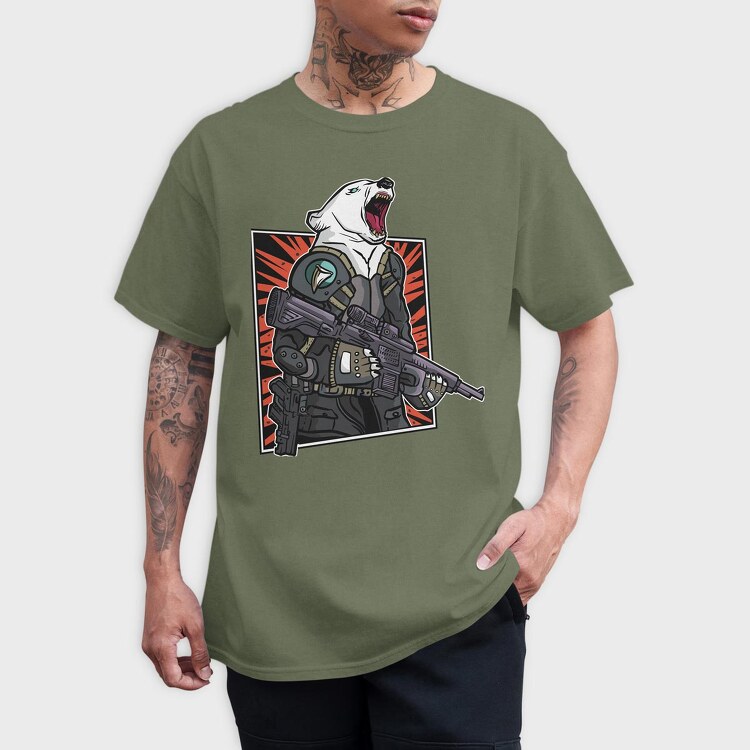 Sheep Finger, Unisex Men's T-Shirt