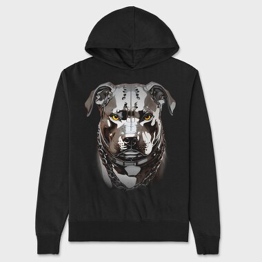Pitbul Chrome, Unisex Men's Hoodie
