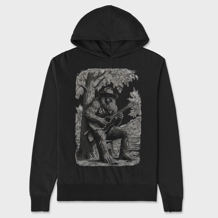 Sasquatch, Unisex Men's Hoodie