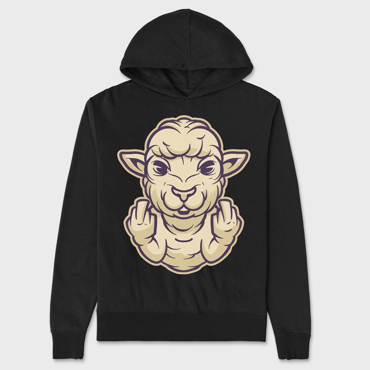 Sheep Finger, Унисекс Мъжко Суичър