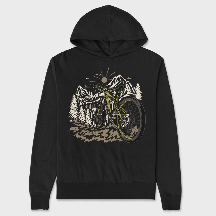Mountain Bike, Унисекс Мъжко Суичър