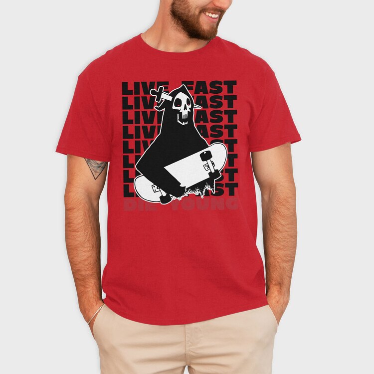 Real Graandpas Ride Motorcycles, Детска Тениска