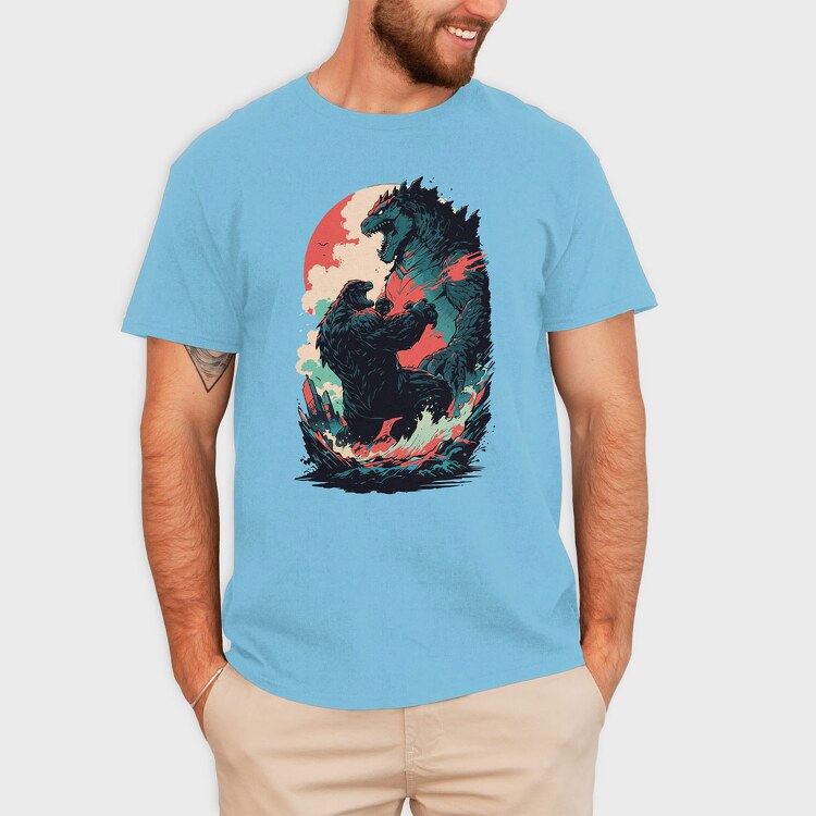 Pixelart Tarot Card the Viking, Unisex Men's T-Shirt